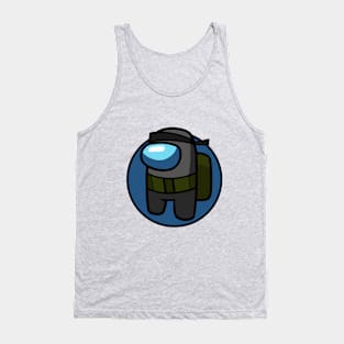 Among Us & Metal Gear Crossover Tank Top